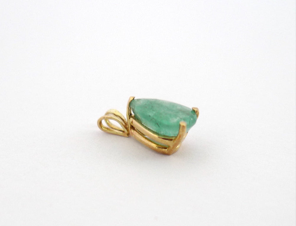 Emerald Basket Pendant