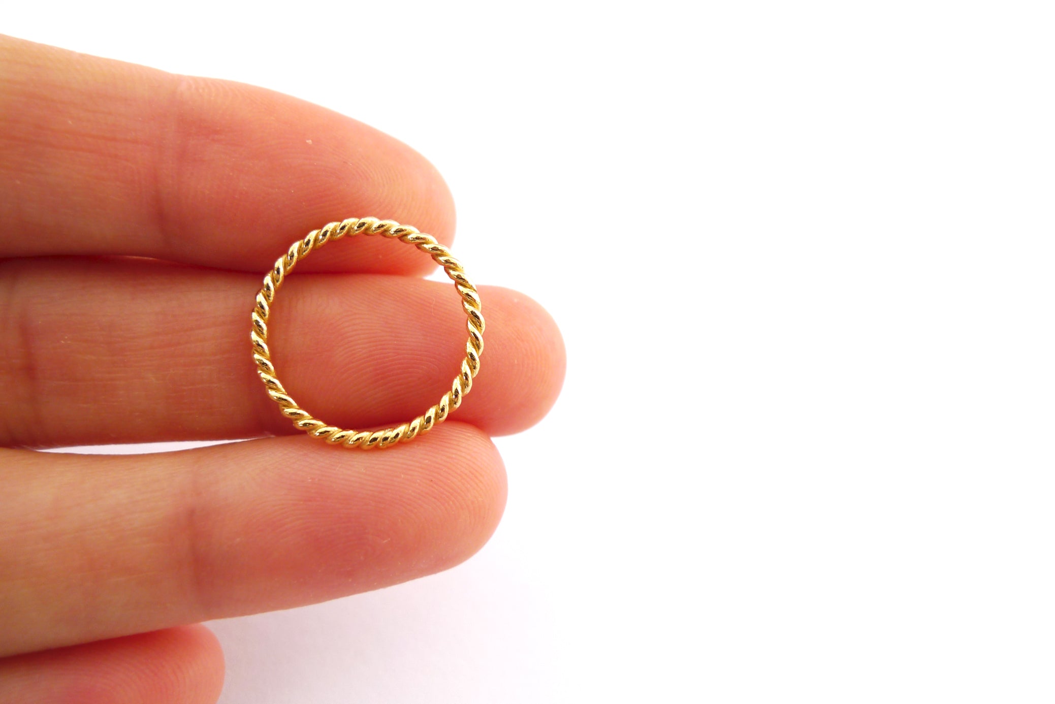18k gold Braided Ring