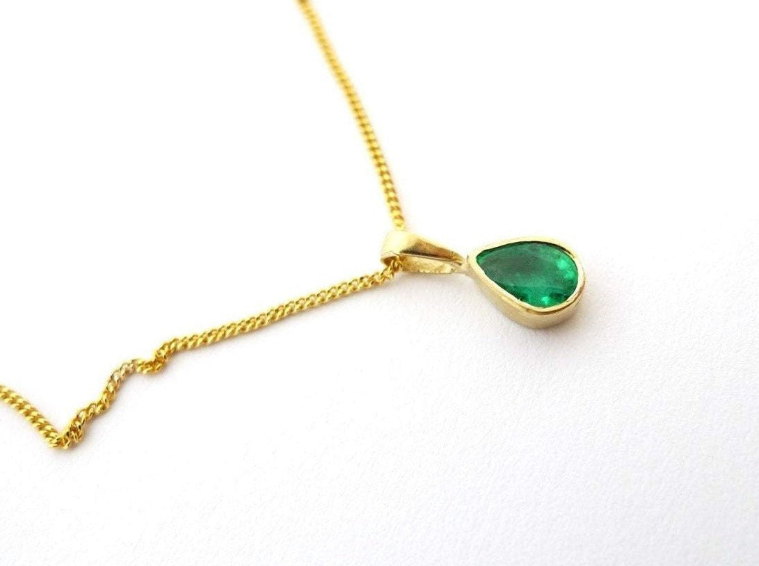 Emerald Tear Drop