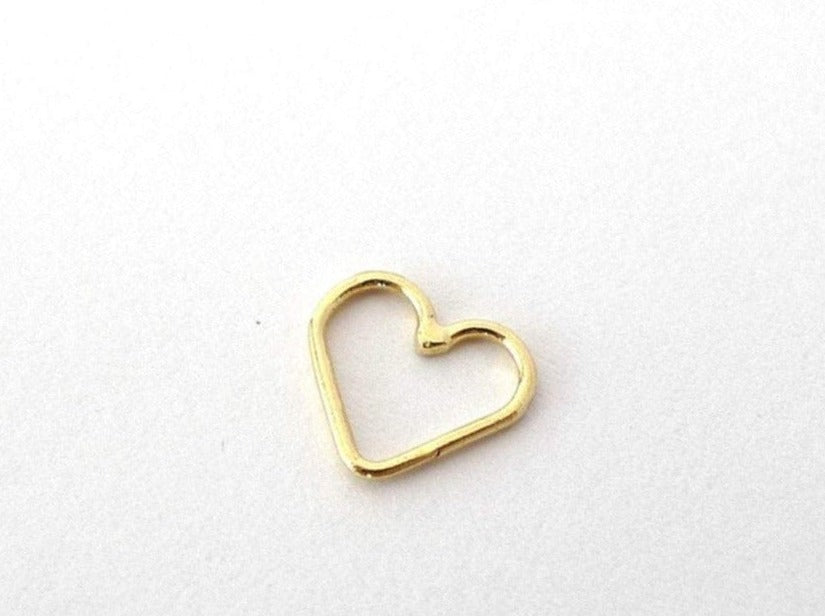 Gold Heart Charm