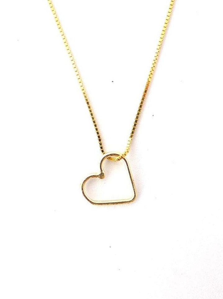 Gold Heart Charm