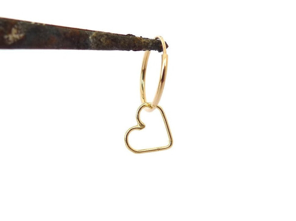 Gold Heart Charm