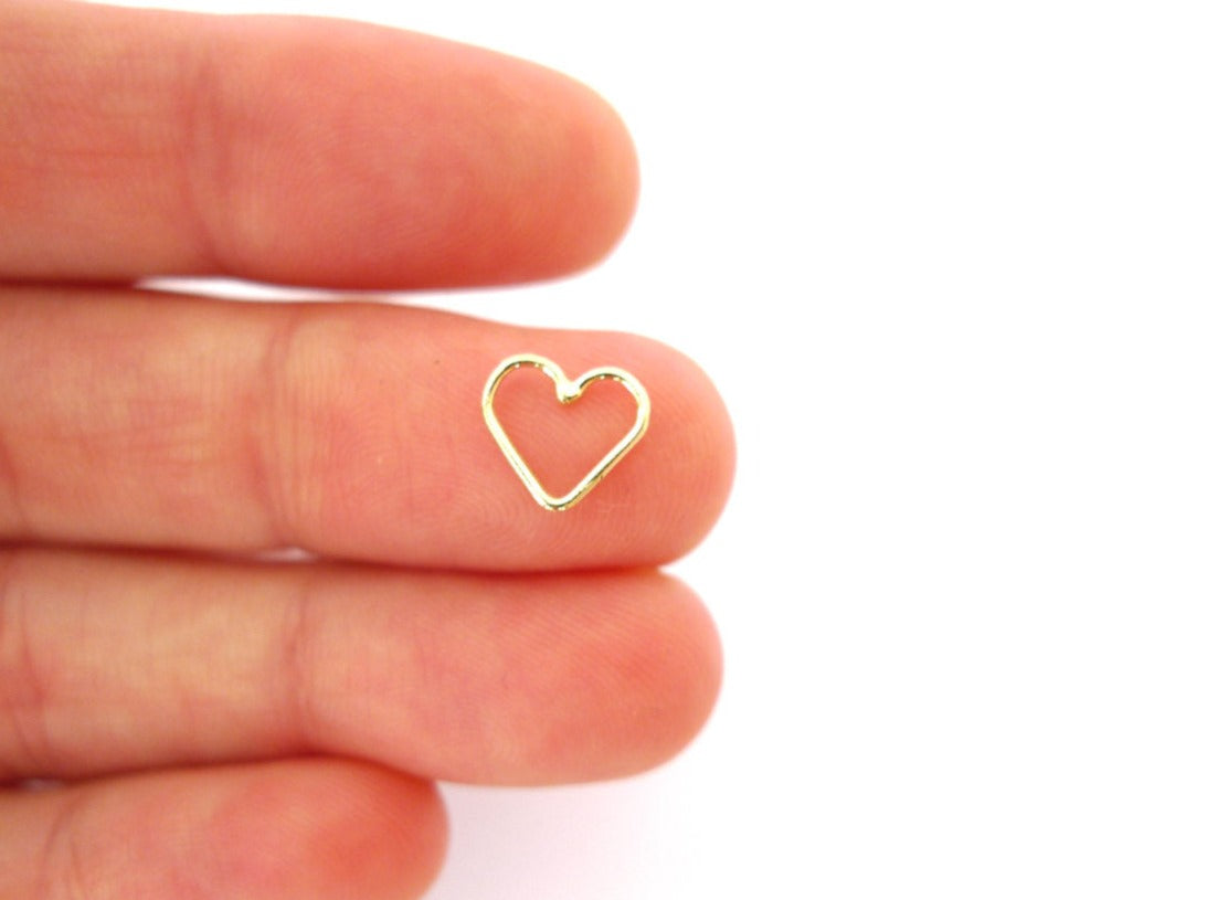 Gold Heart Charm