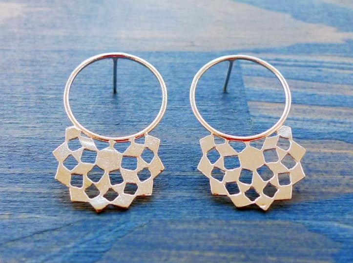 Mashrabiya Earrings #1