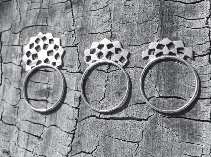 Mashrabiya Ring Necklace