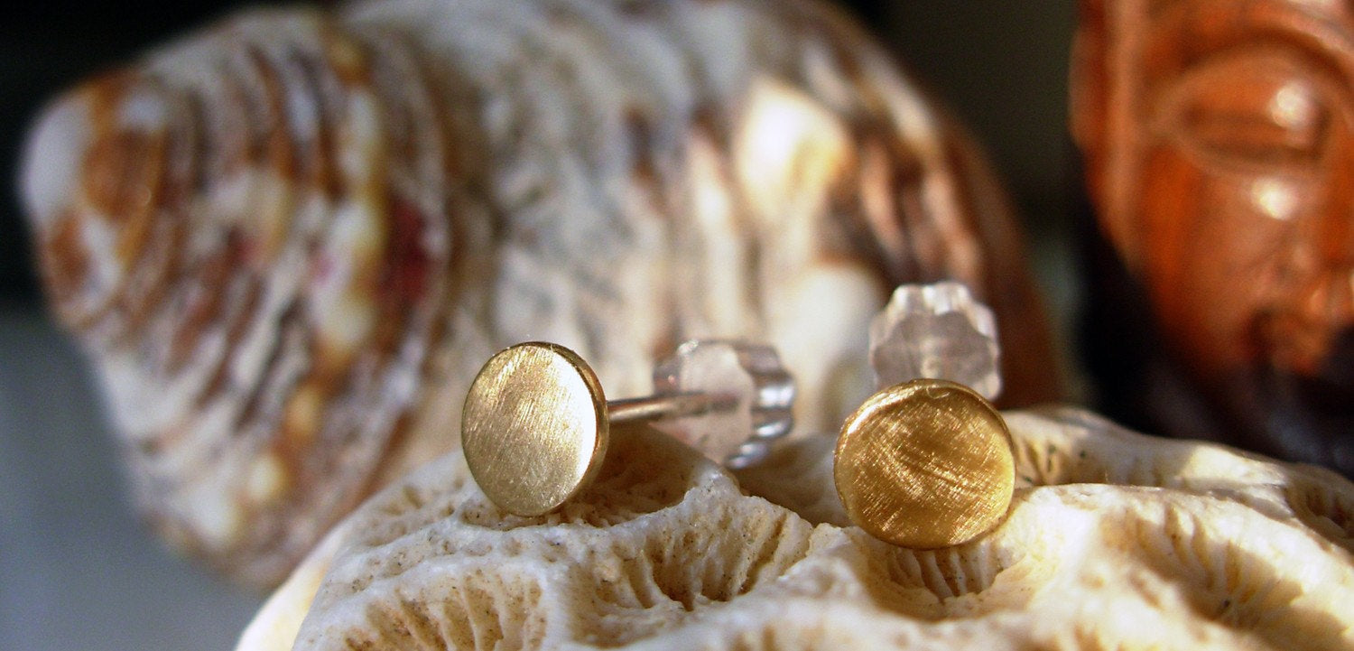 Mini Organic Round Studs