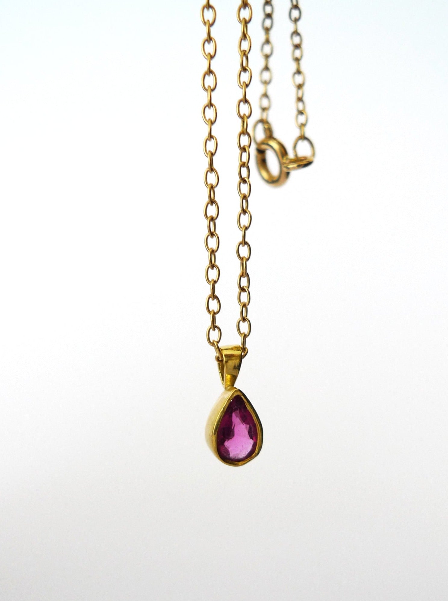 Tourmaline Tear Drop