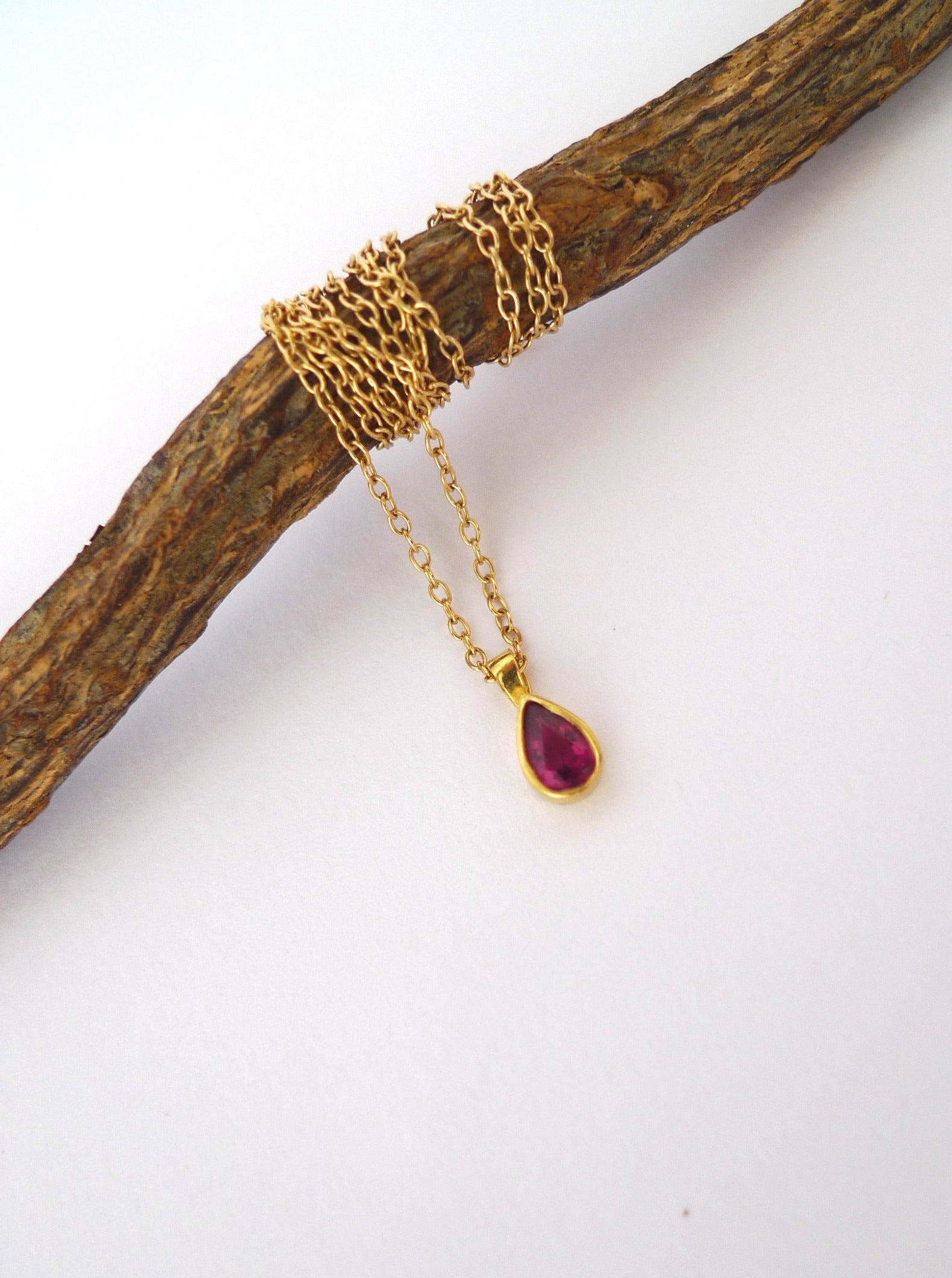 Tourmaline Tear Drop