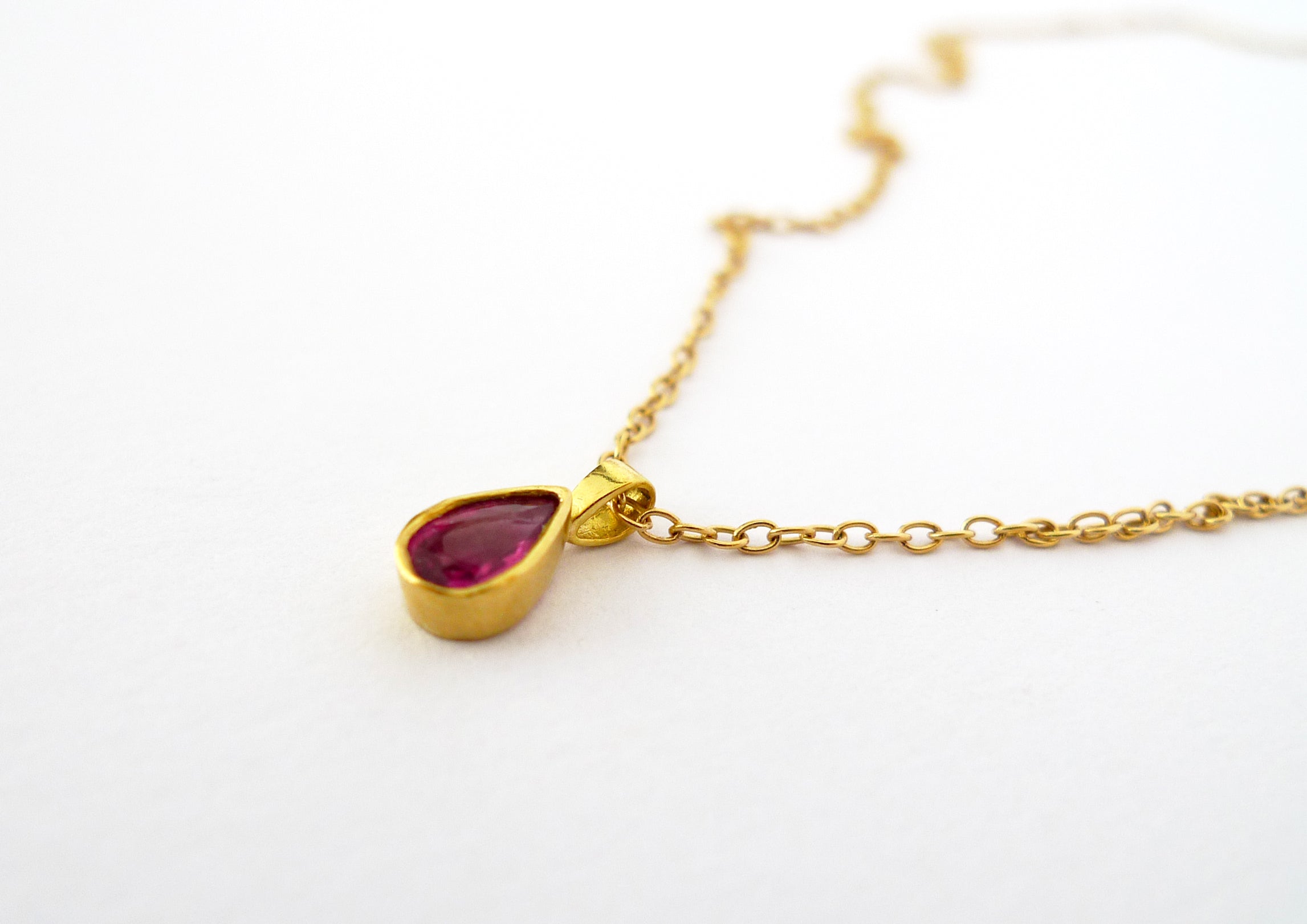 Tourmaline Tear Drop