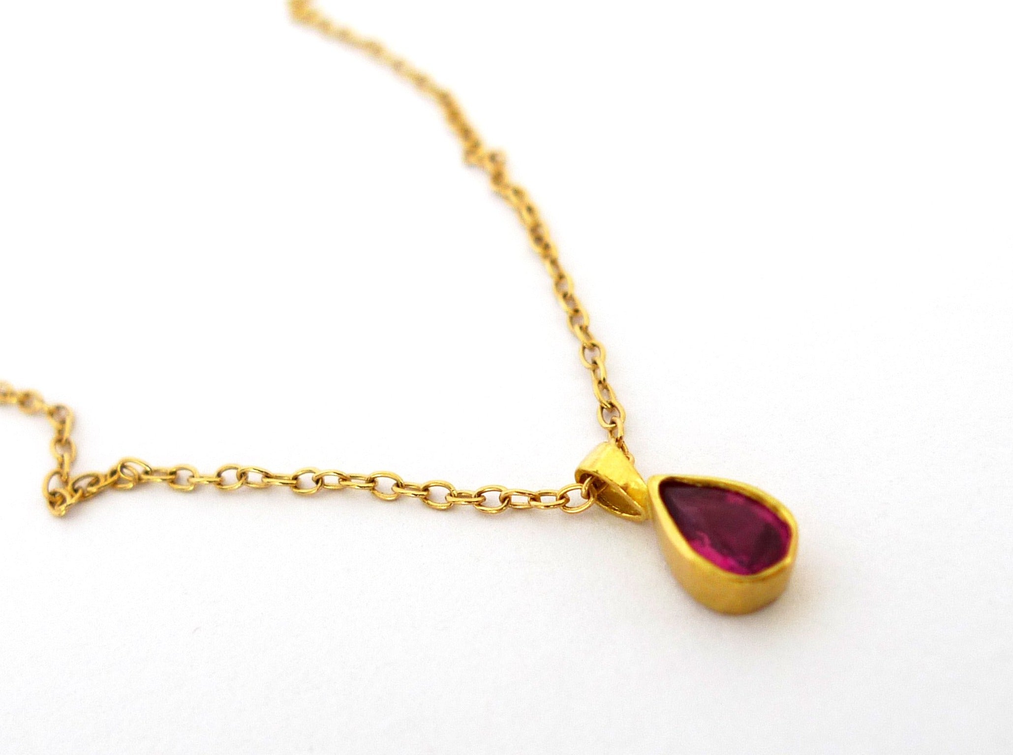 Tourmaline Tear Drop