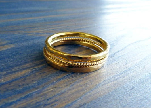 Ultra Thin Rope Ring