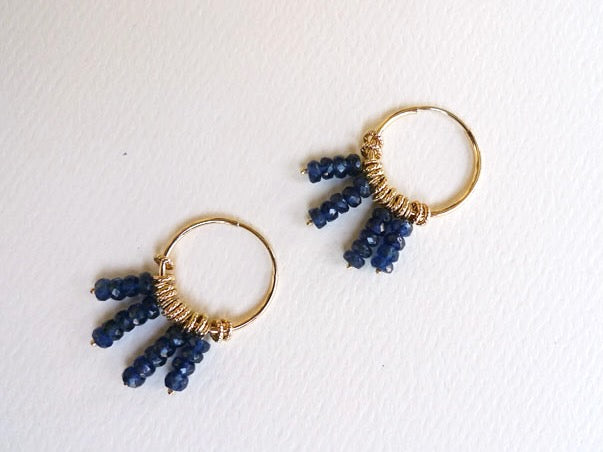 Baby Medusa Hoops