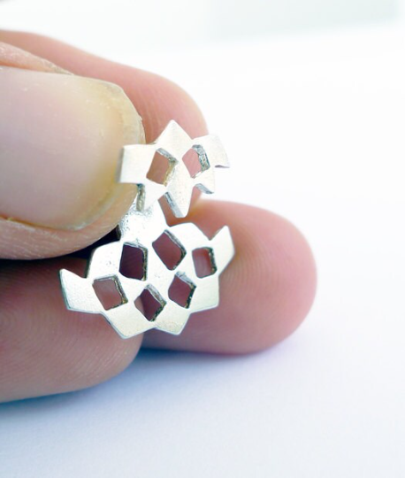 Long Mashrabiya Ear Jacket