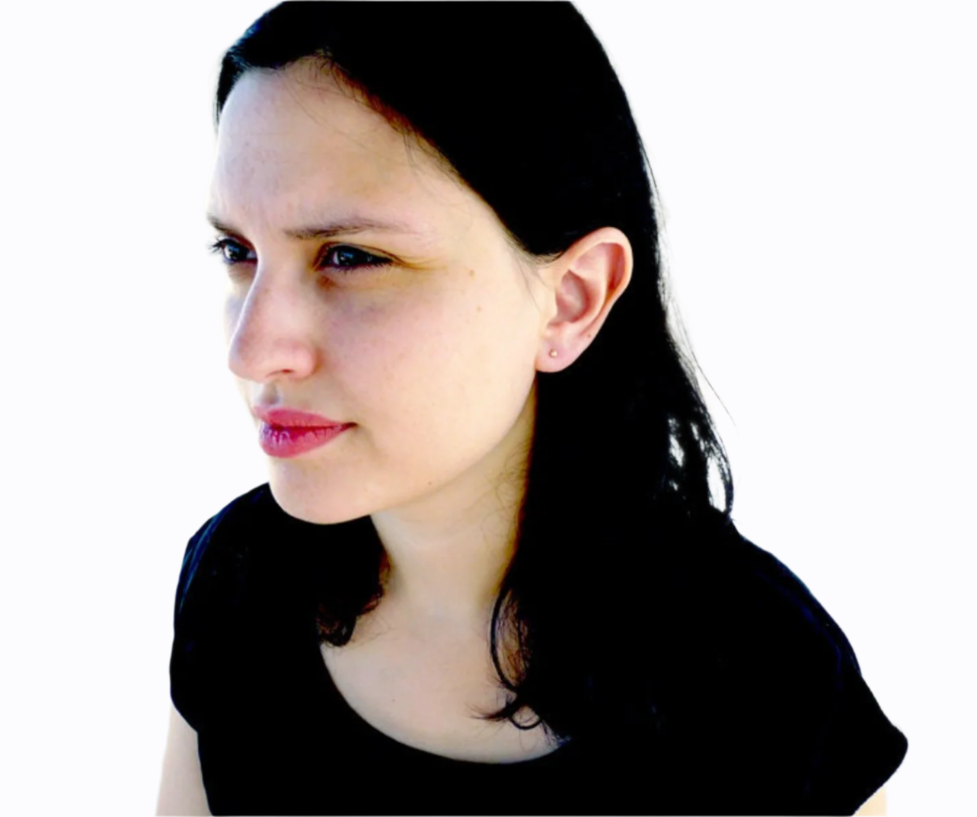 Tiny Gold Ball Earring