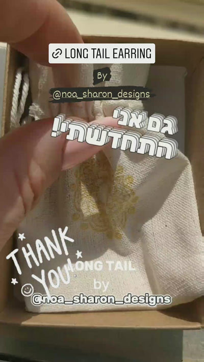 Long Tail Earring Eden Reel