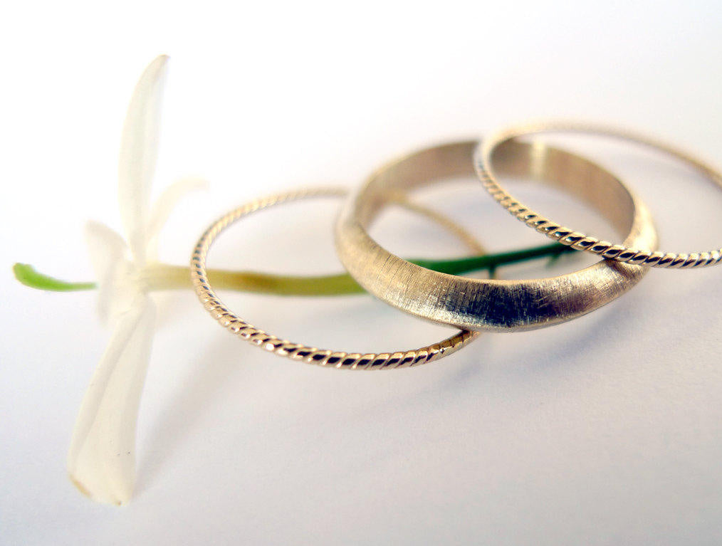 Ultra Thin Rope Ring