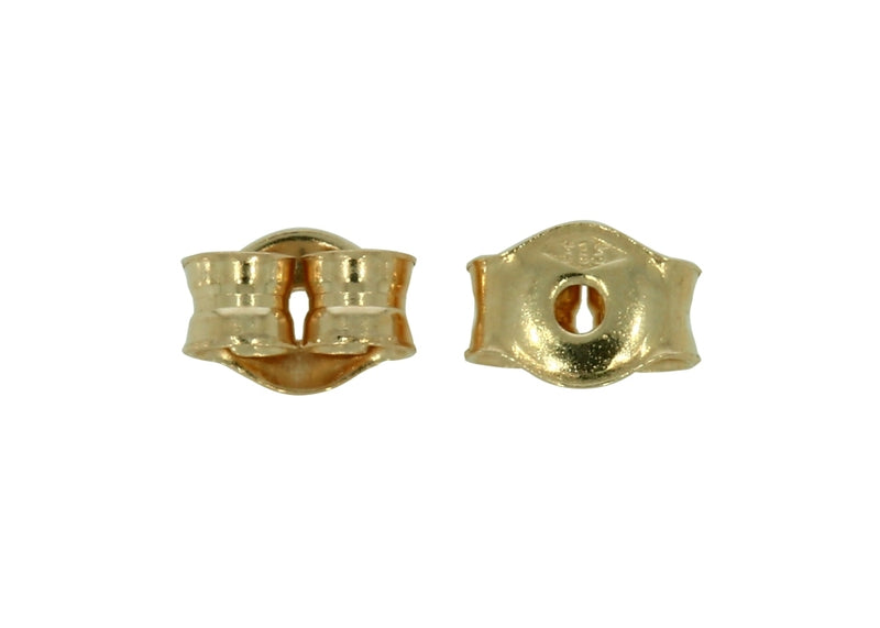 Gold Butterfly Ear Backs