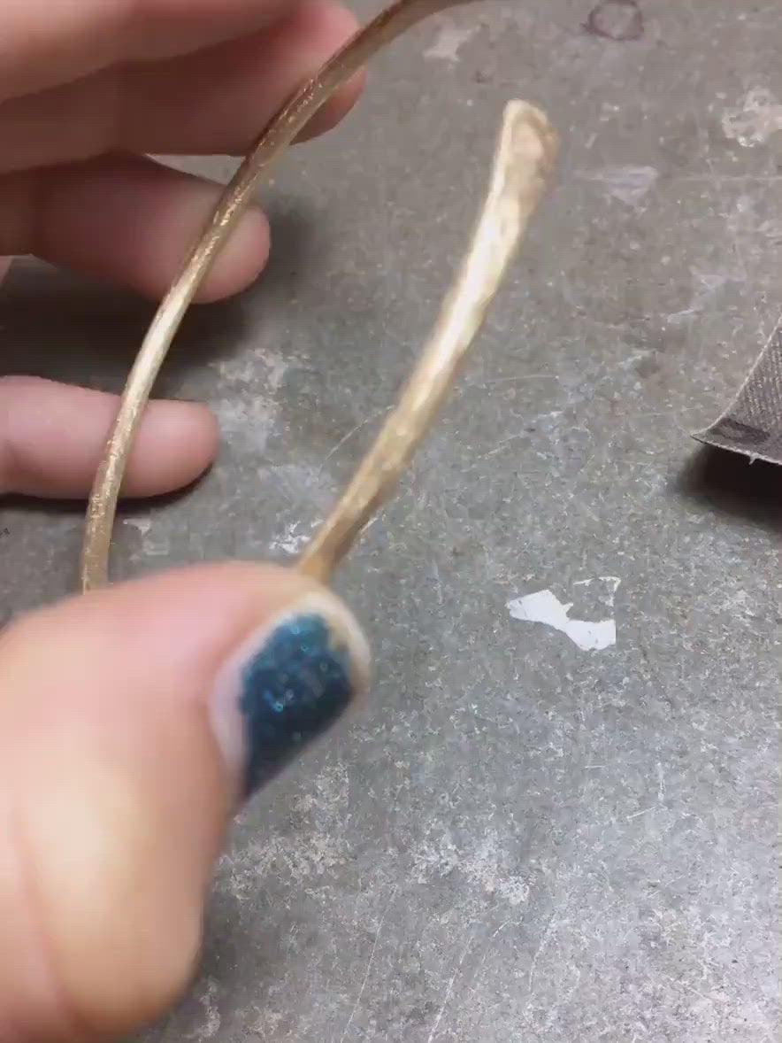 Endless Bangle on bench