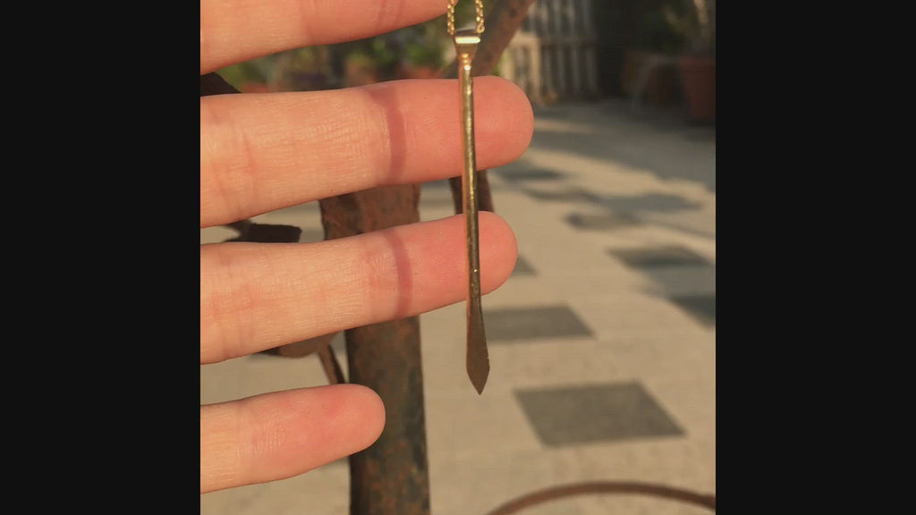Solid Gold Toothpick