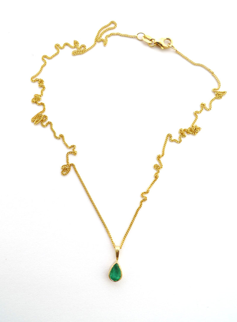 Emerald Tear Drop