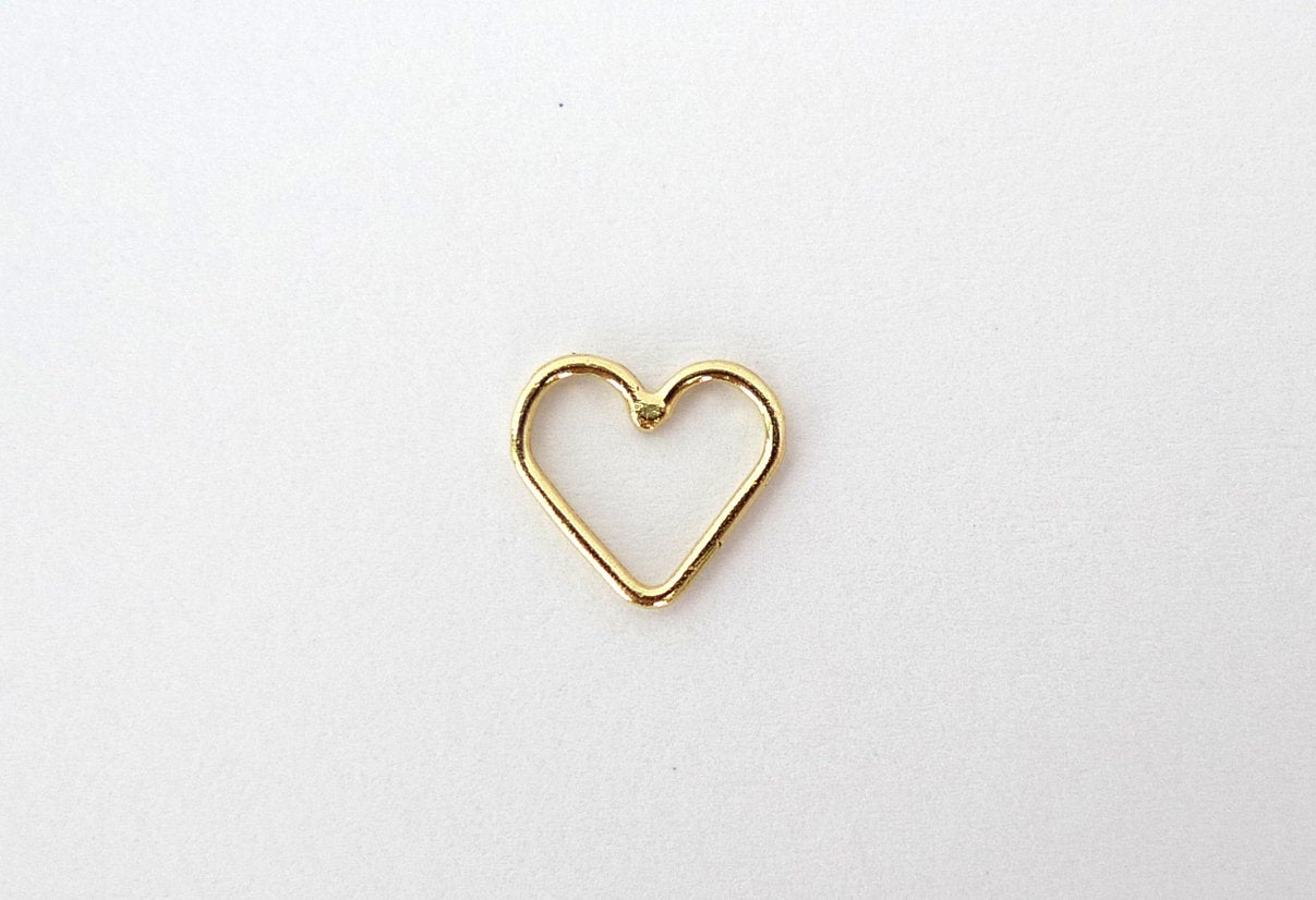 Gold Heart Charm