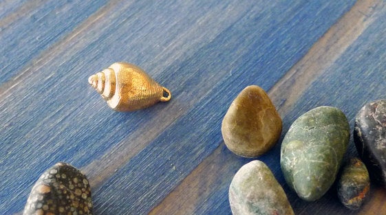 Gold Seashell