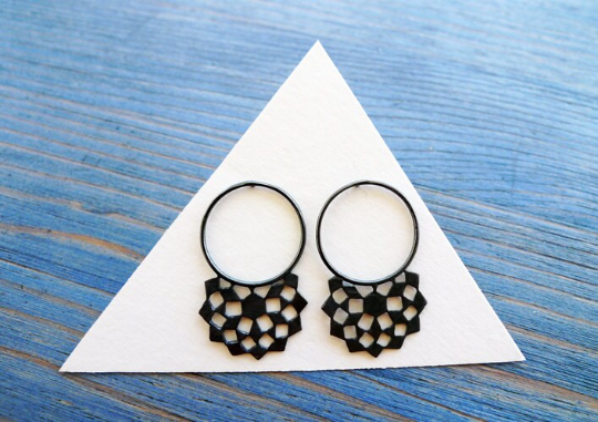 Mashrabiya Earrings #1