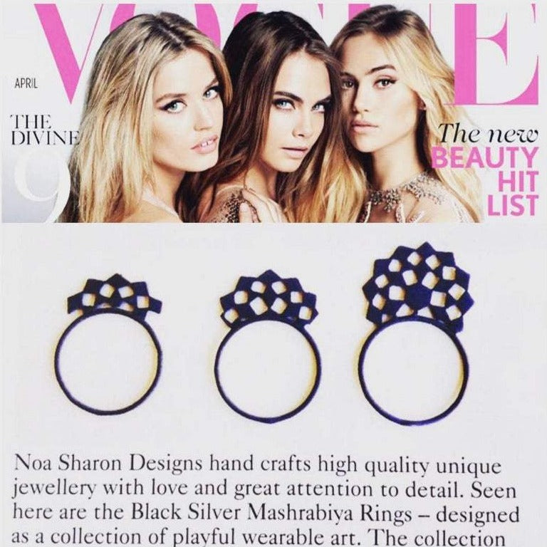 Mashrabiya Rings