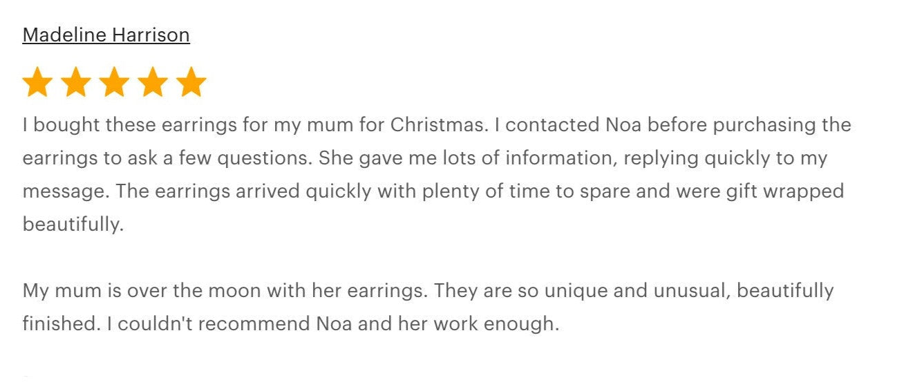 Mini Organic Round Studs