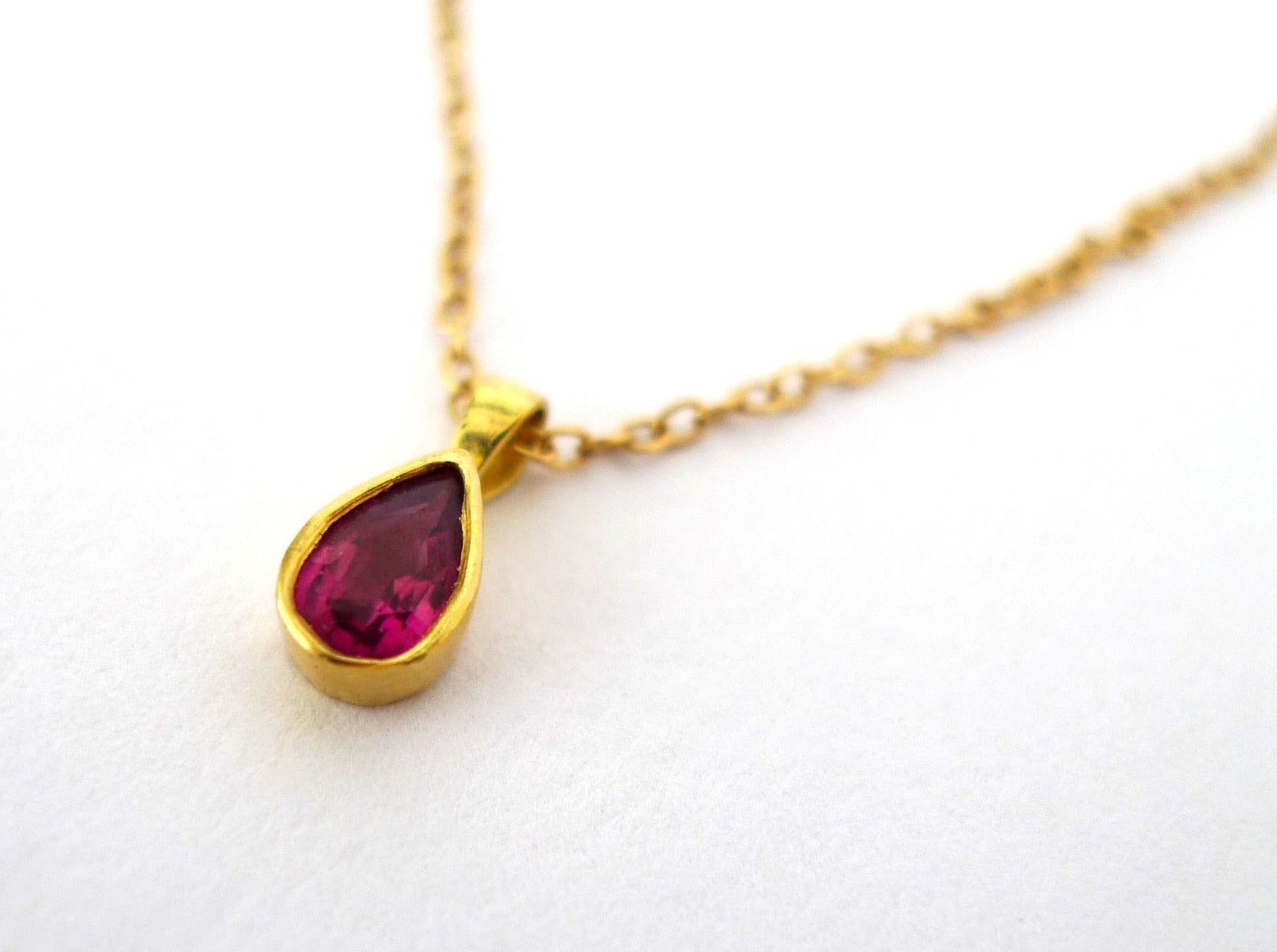 Tourmaline Tear Drop