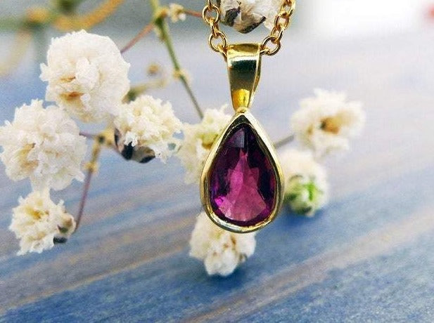 Tourmaline Tear Drop