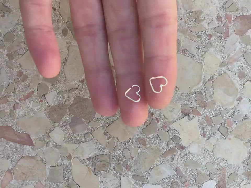 In The Heart Of It tiny hoop earring helix