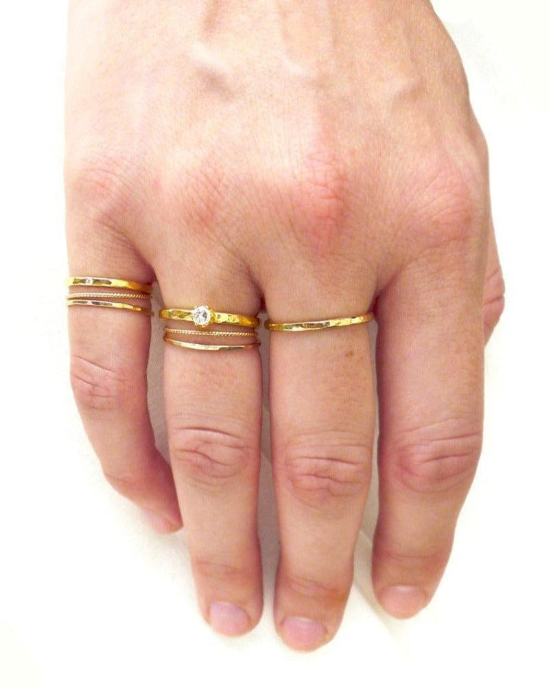 Ultra Thin Rope Ring