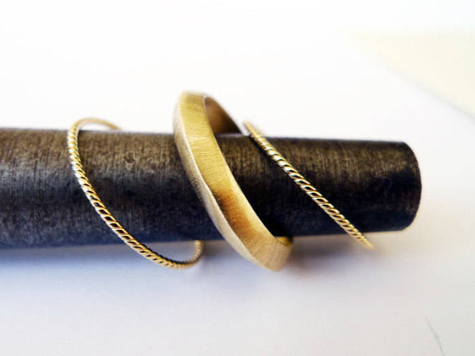 Ultra Thin Rope Ring